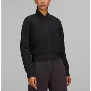 Lululemon Non-Stop Bomber Black Reversible Jacket